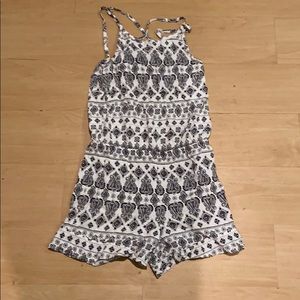 Patterned Romper